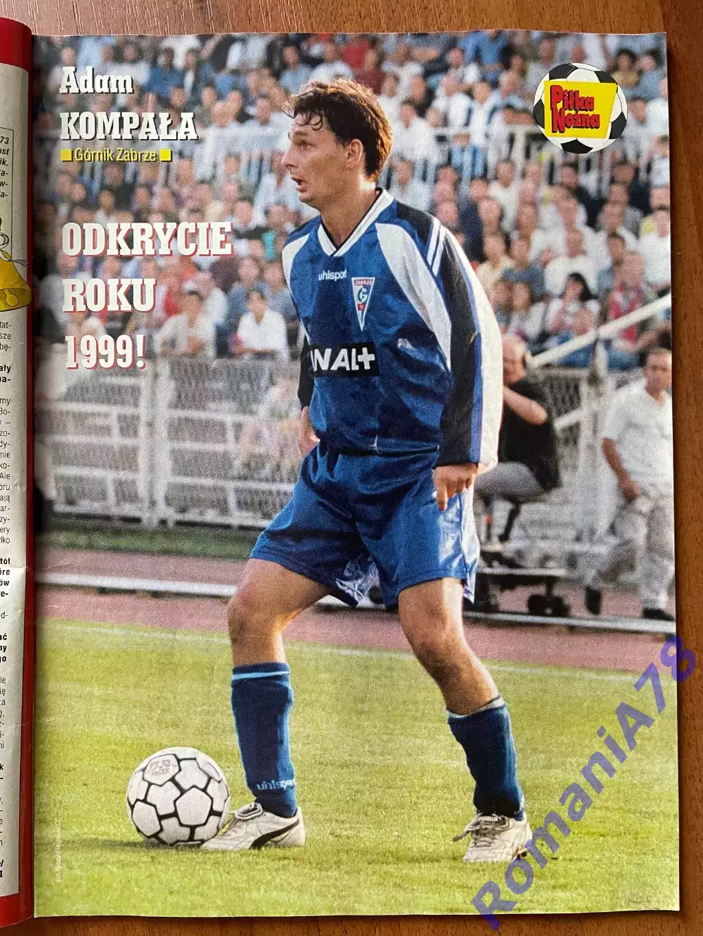 Журнал. Футбол Pilka Nozna N51/52.1999 Постер Марадона ,Лято 5