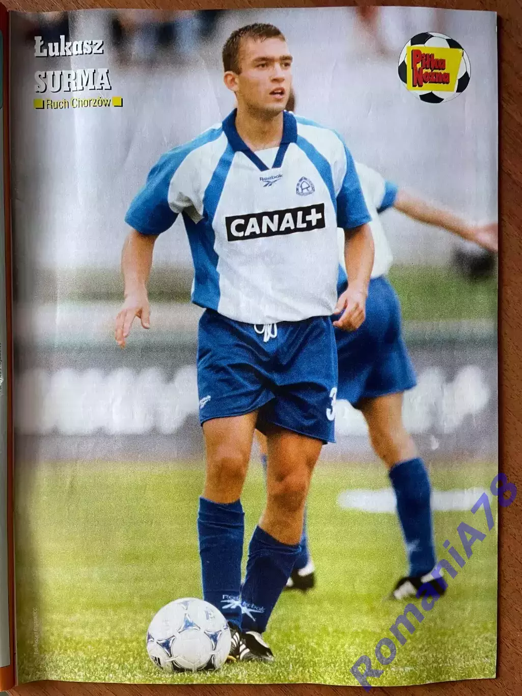 Журнал. Футбол Pilka Nozna N48/ 1999.Постер Челсі,Даль Томассон,Зе Роберто. 3