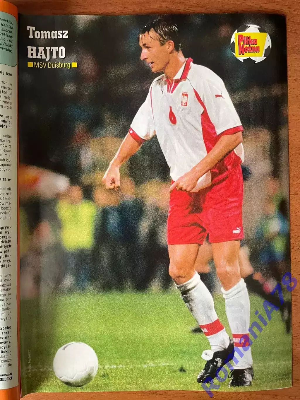 Журнал. Футбол Pilka Nozna N49/1999.Постер Франція. 2