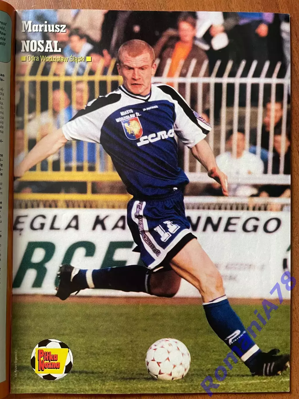 Журнал. Футбол Pilka Nozna N18/1999 Постер Чехія 2