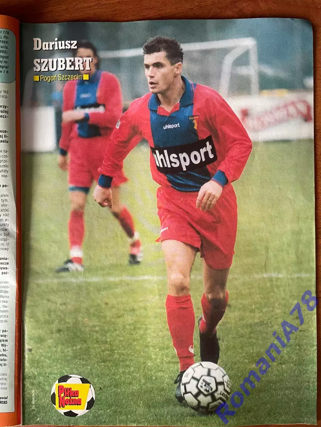 Журнал. Футбол Pilka Nozna N47/1999.Poster.Постер Реал,Манчестер. 4