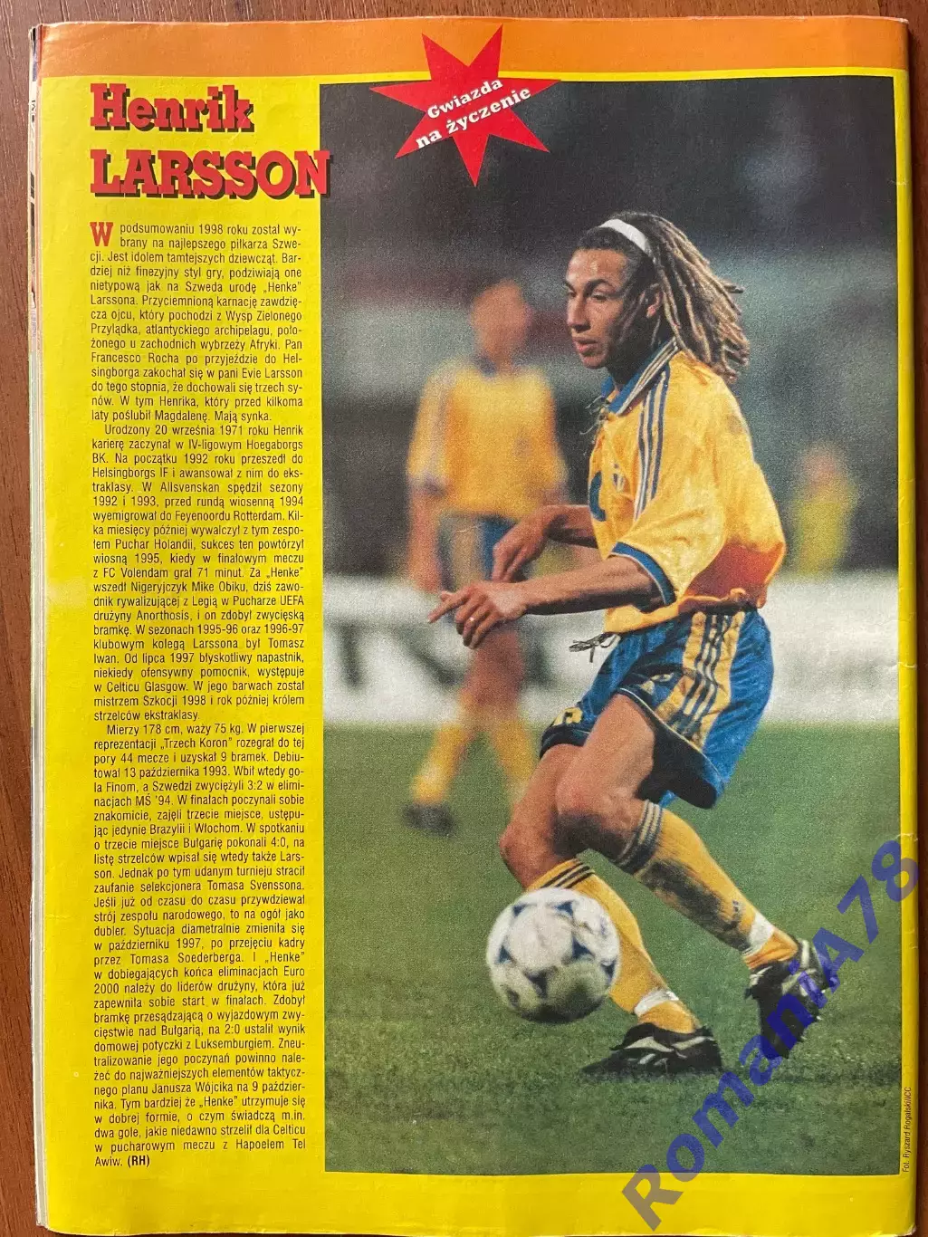 Журнал. Футбол Pilka Nozna N39/1999.Poster.Постер Порто,Аміка. 3