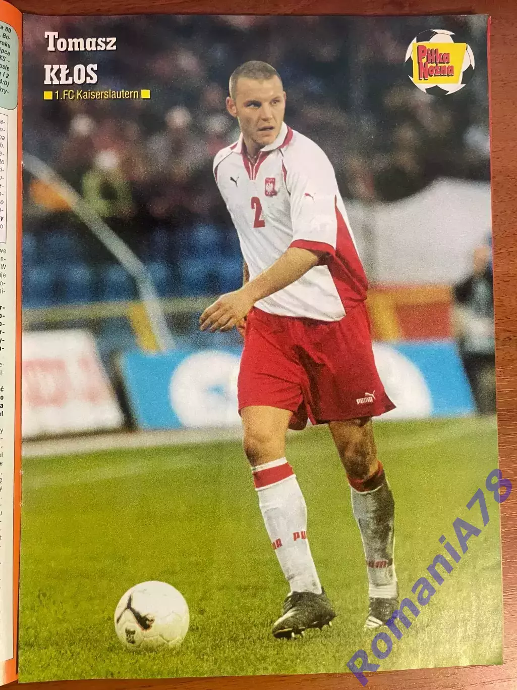 Журнал. Футбол Pilka Nozna N30/2001.Постер Селтік,Елбер . 3