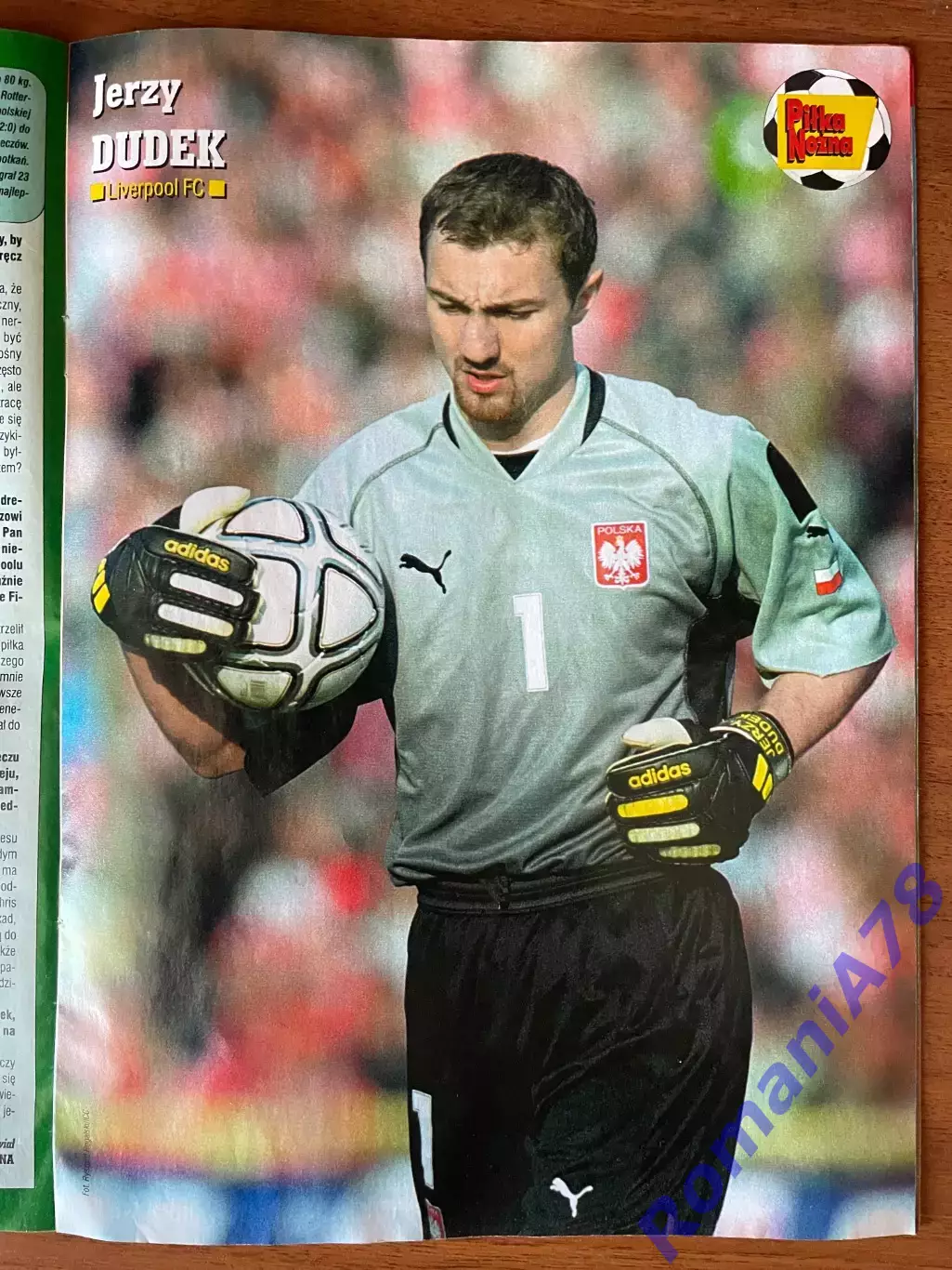 Журнал.Poster.Футбол Pilka Nozna N33/ 2002.Постер Бельгія 2