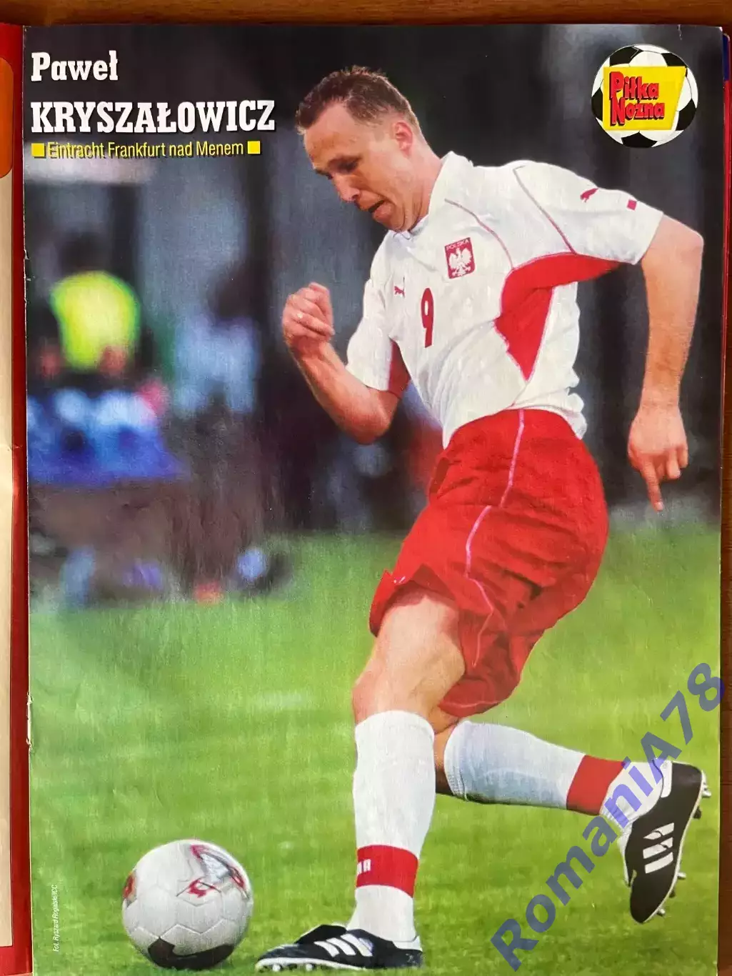 Журнал.Футбол Pilka Nozna N26/ 2002.Постер Польща 2