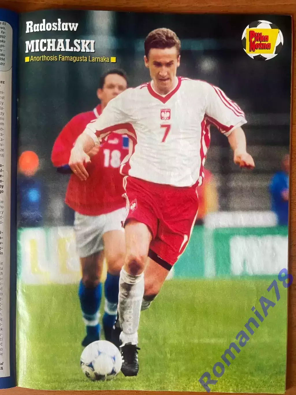 Журнал.Футбол Pilka Nozna N24/ 2002.Постер Сенегал 2