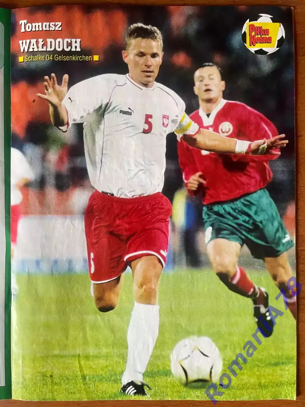Журнал.Футбол Pilka Nozna N22/ 2002.Постер Польща 3