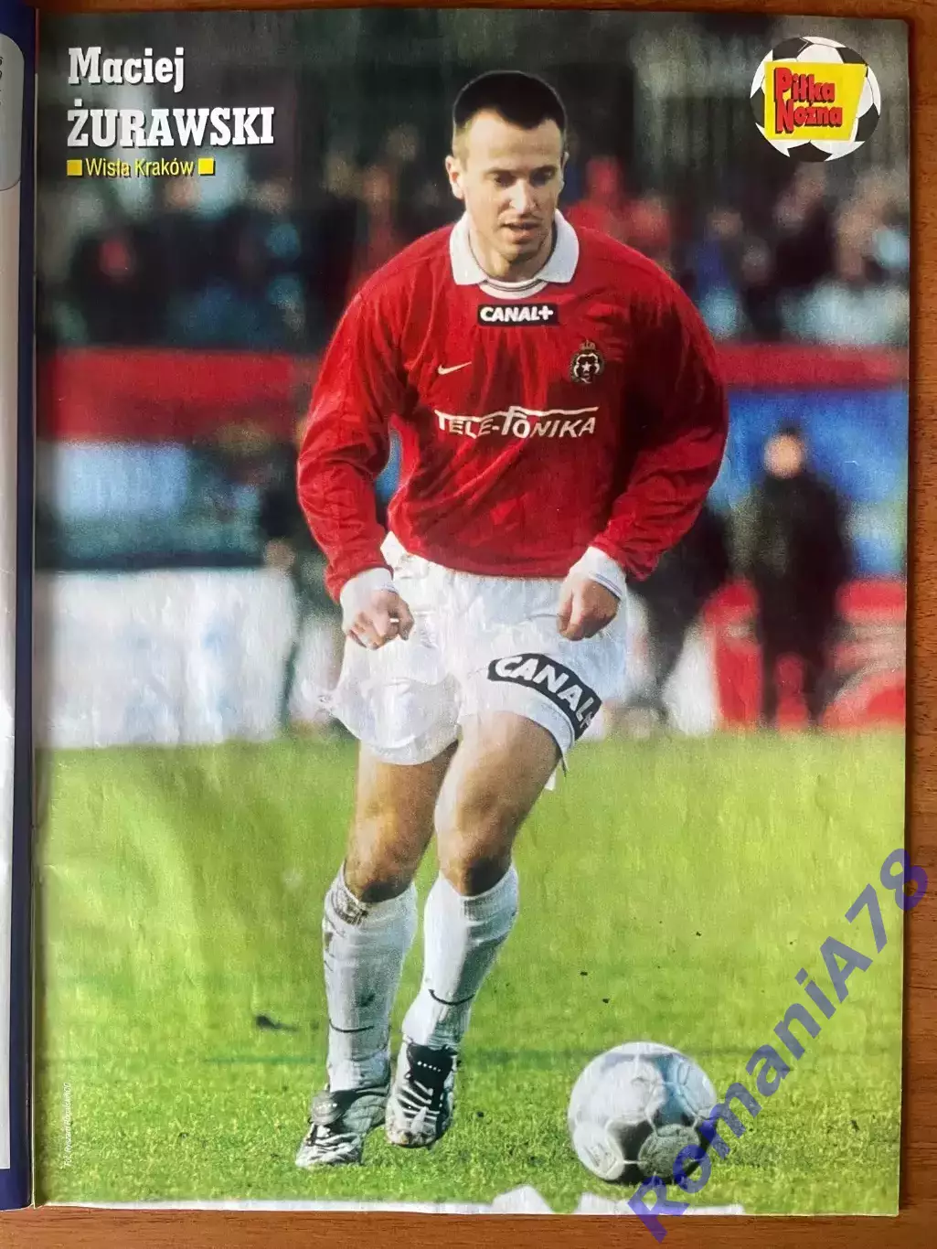 Журнал.Футбол Pilka Nozna N18/ 2002.Постер. 2