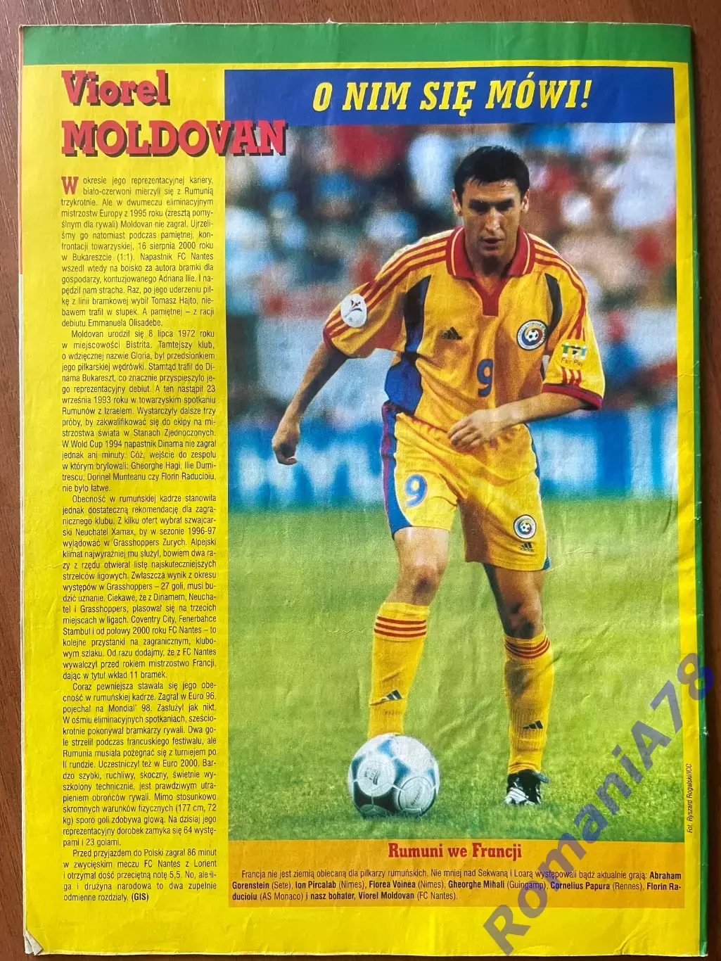 Журнал.Футбол Pilka Nozna N16/ 2002.Постер Хорватія 2