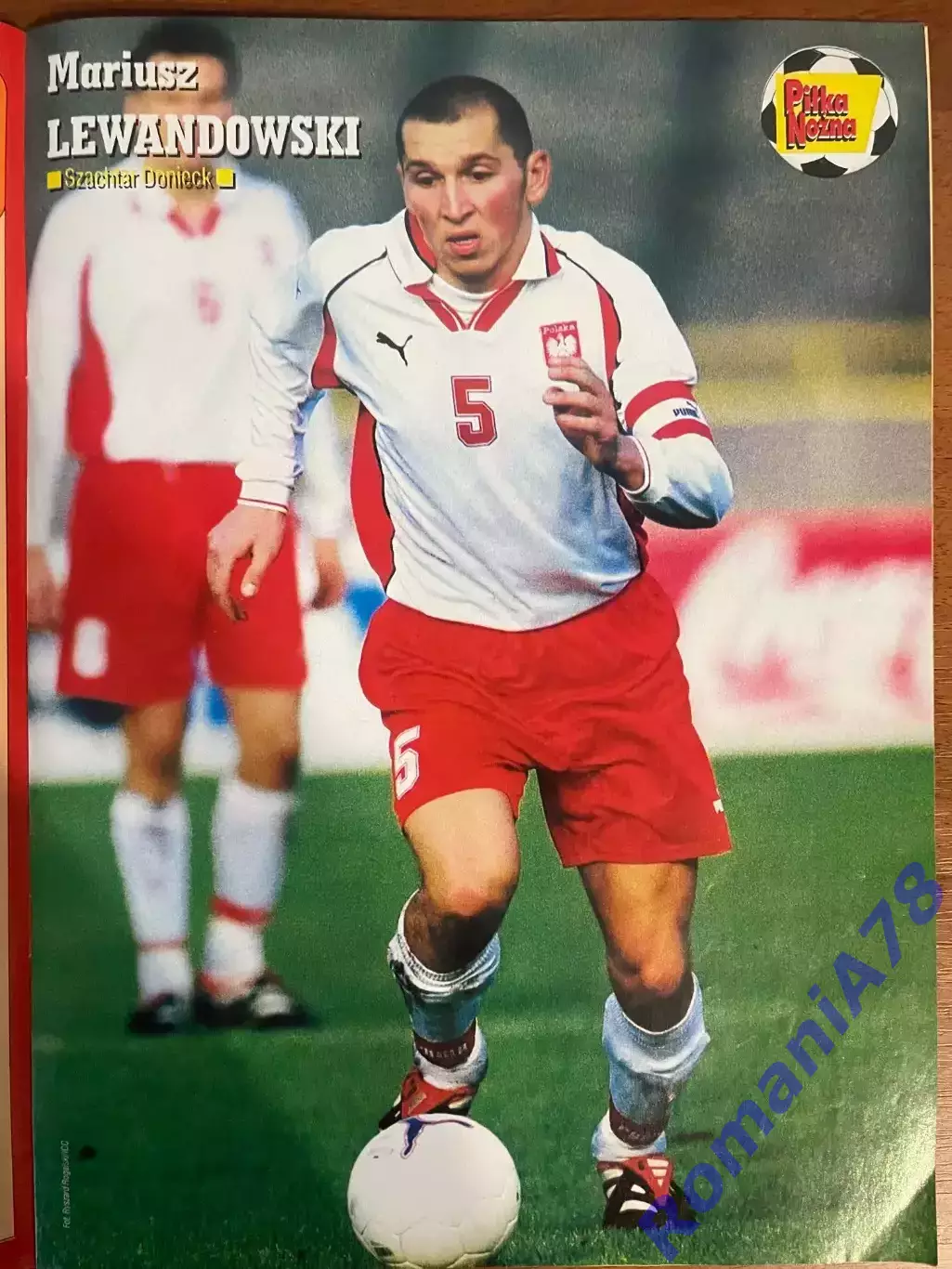 Журнал.Футбол Pilka Nozna N6/ 2002.Постер Туреччина. 3