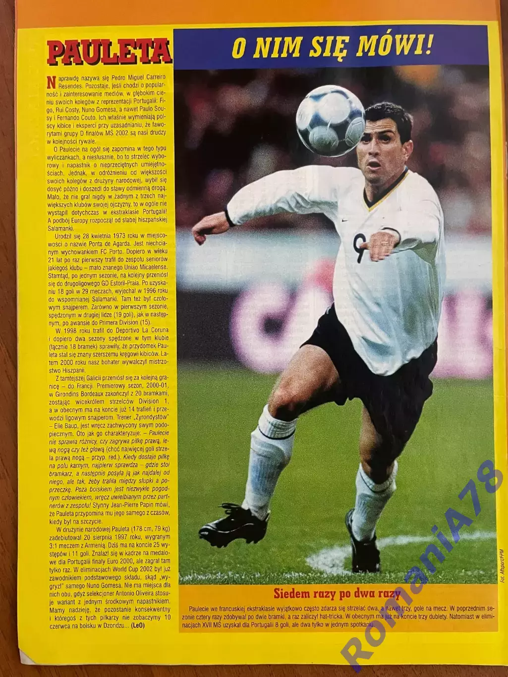 Журнал.Футбол Pilka Nozna N5/ 2002.Постер Фіорентіна. 3