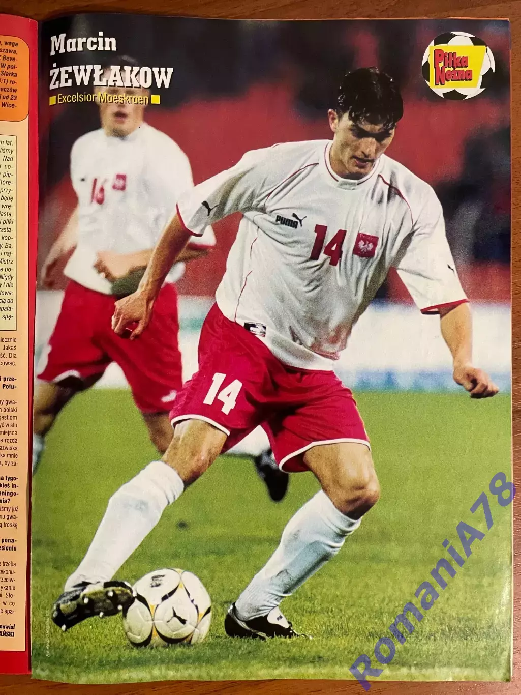 Журнал.Футбол Pilka Nozna N3/ 2002.Постер США,Жевлаков. 3