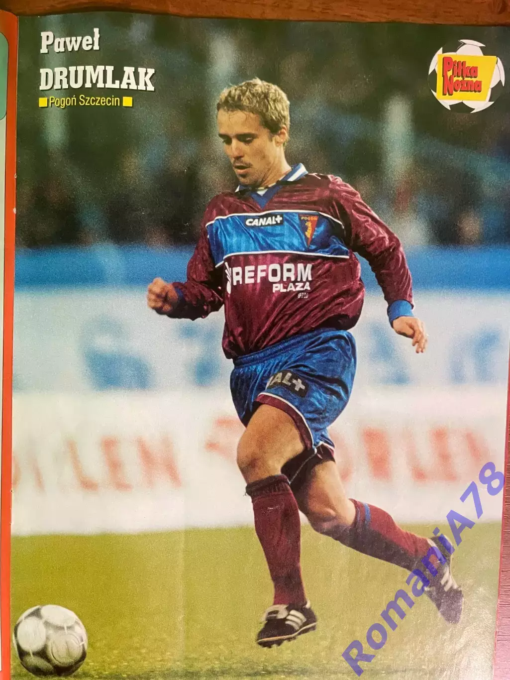 Журнал. Футбол PilkaNozna N29/2001.Постер Зідан,Арсенал . 4