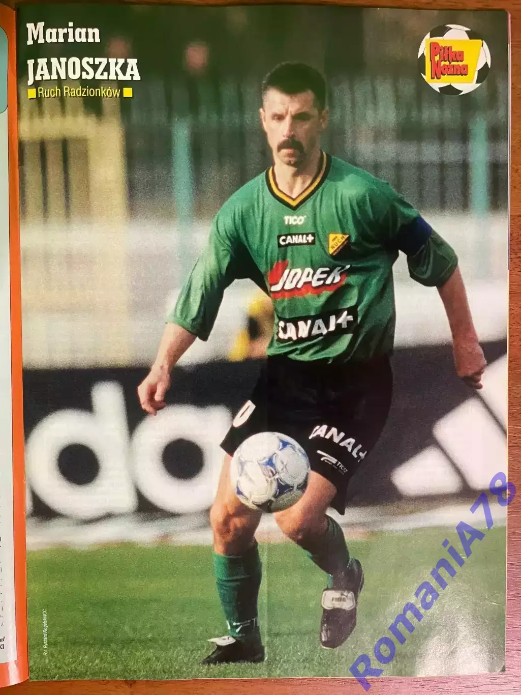 Журнал. Футбол Pilka Nozna N10/2001.Постер Сельта,Хаманн 4