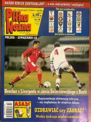 Журнал. Футбол Pilka Nozna N10/2001.Постер Сельта,Хаманн