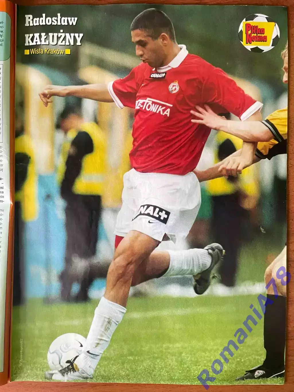 Журнал. ФутболPilka Nozna N25/2001.Постер Польща. 2