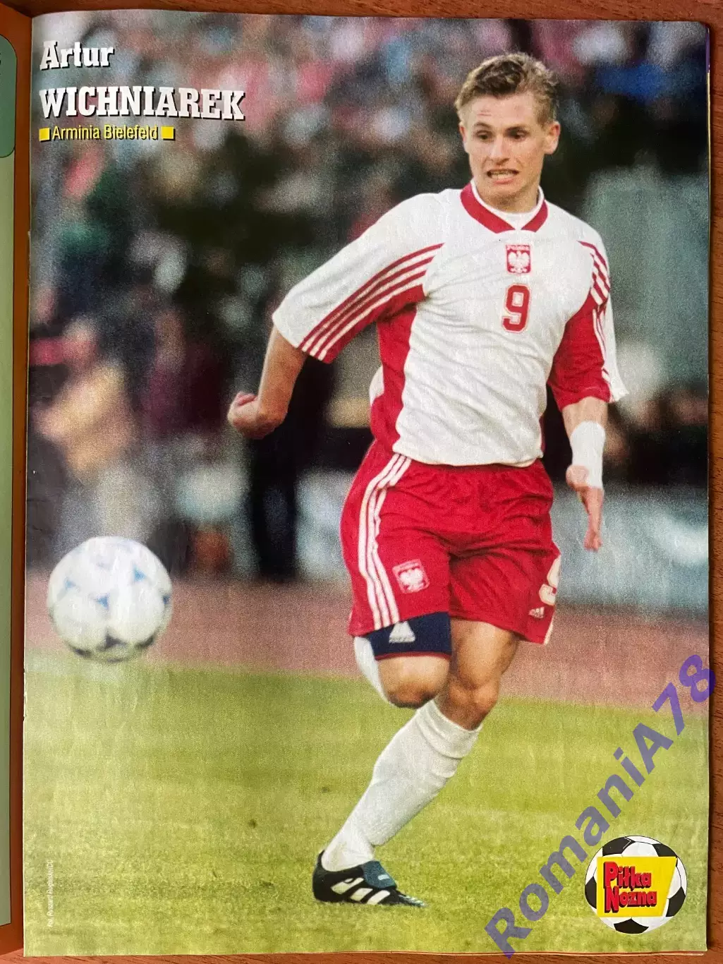 Журнал. Футбол Pilka Nozna N32/2001.Постер Парма,Манчестер. 4