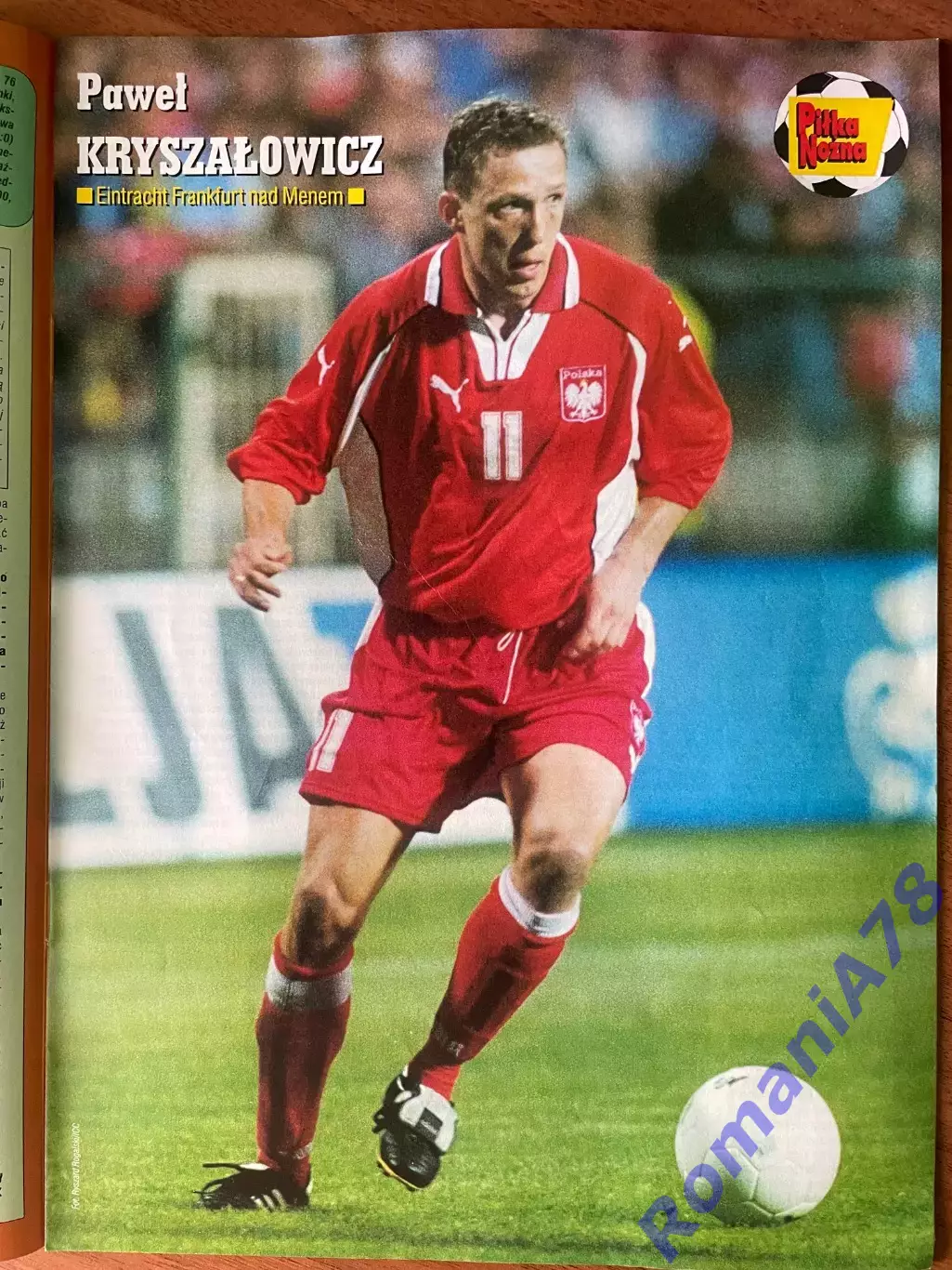 Журнал. Футбол Pilka Nozna N8/2001.Постер Бока Хуніорс. 2