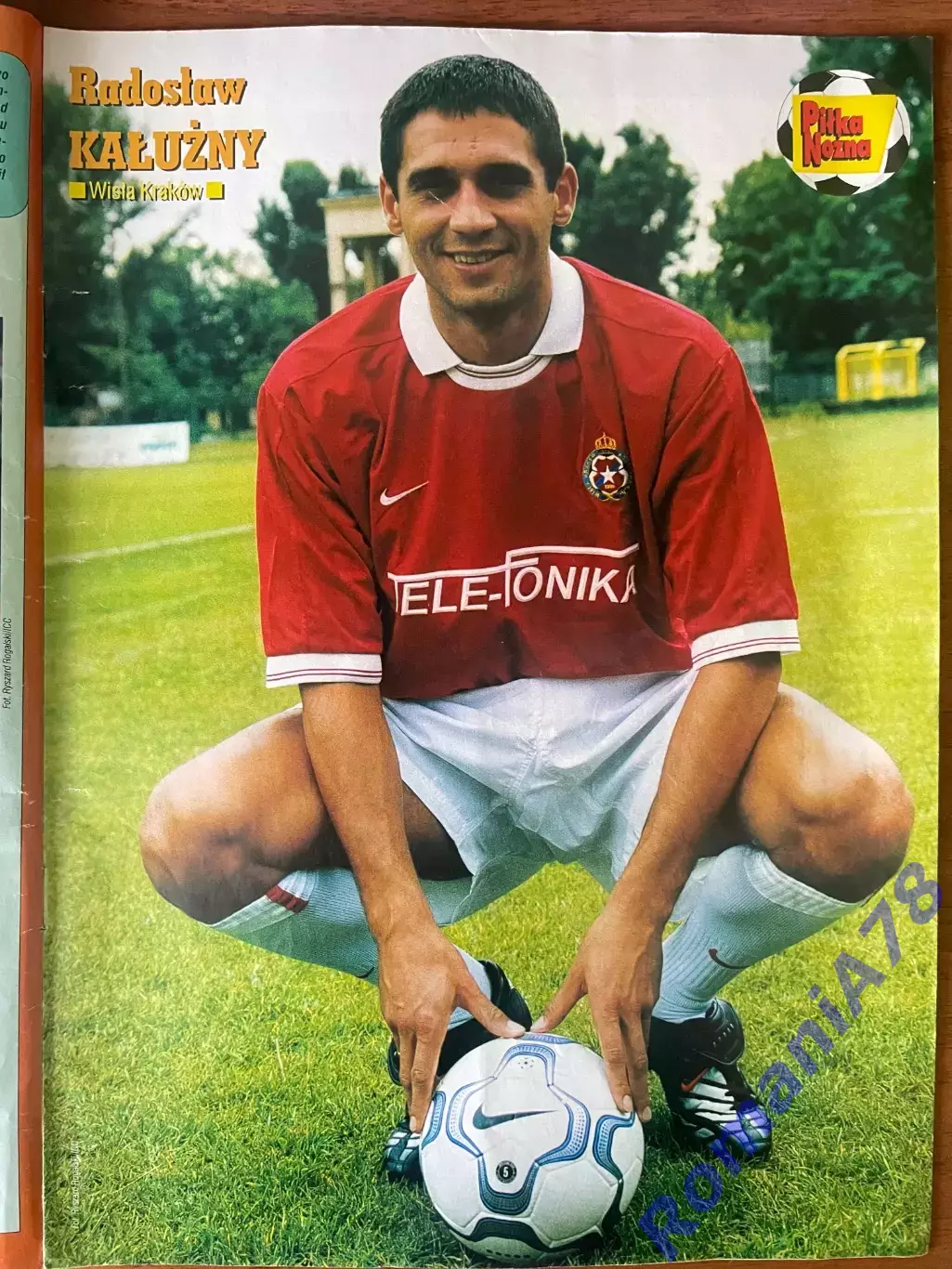 Журнал. Футбол Pilka Nozna N29/ 2000.Постер Аргентина,Мілошевич,Клюйверт. 4