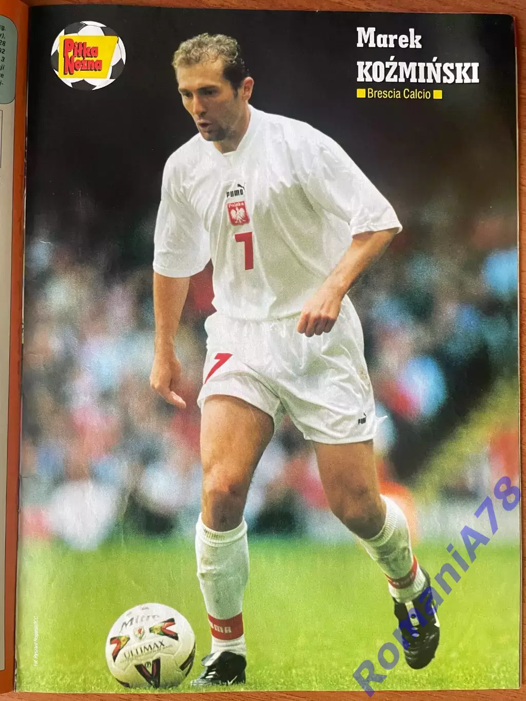 Журнал. Футбол Pilka Nozna N34/2001.Постер Барселона . 3