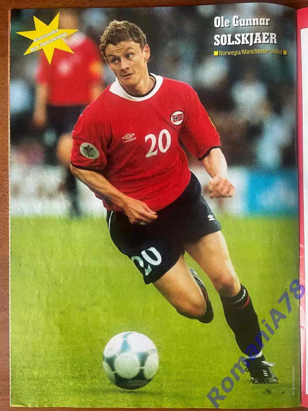 Журнал. Футбол Pilka Nozna N35/2001.Постер Вісла, Сульшер 1