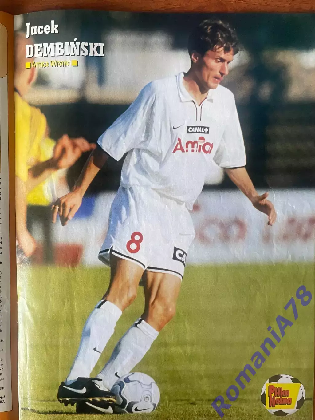 Журнал.. Футбол Pilka Nozna N37/2001.Постер Стам,Саморано 4