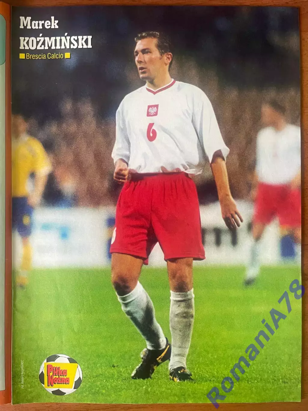 Журнал. Футбол Pilka Nozna N37/ 2000.Постер Кін,Акунья,Козьмінскі. 4
