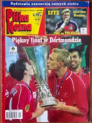 Журнал. .Футбол Pilka Nozna N21/2001.Постер Еффенберг,Карью.