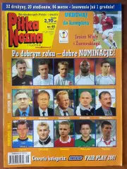 Журнал.Футбол Pilka Nozna N48/2001.Постер Камерун,Мбома.