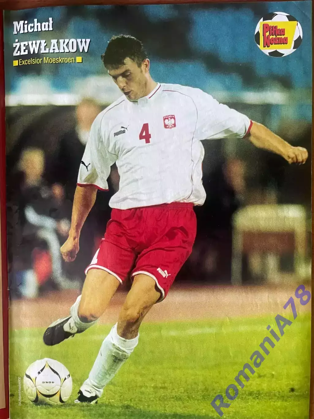 Журнал. .Футбол Pilka Nozna N39/2001.Постер Баварія,Панатінаікос 4