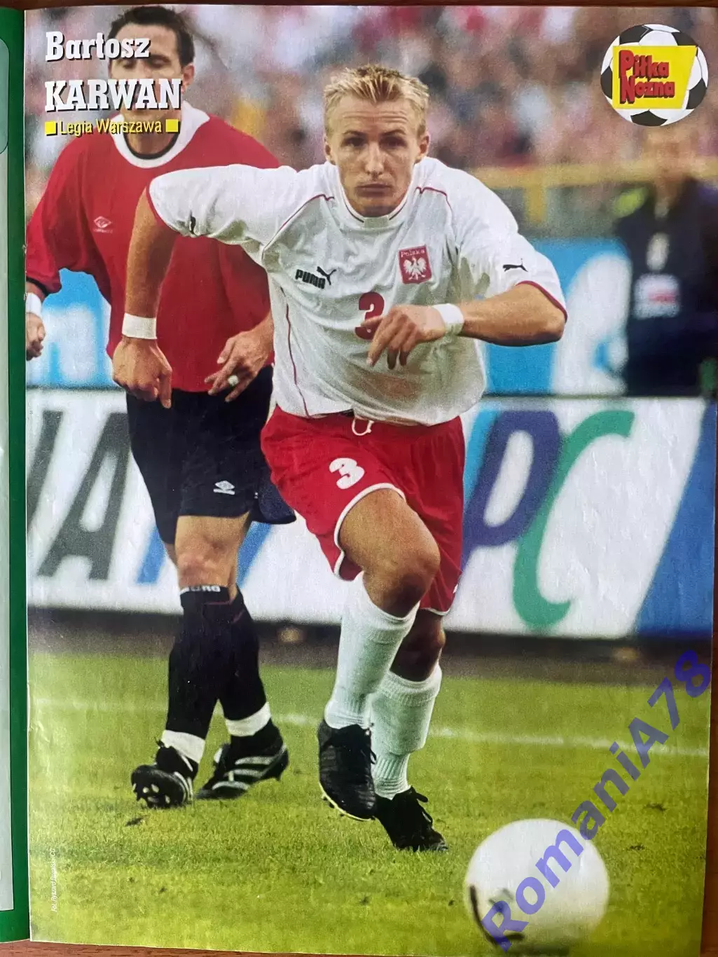 Журнал. Футбол Pilka Nozna N41/2001.Постер Рейнджерс 2