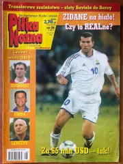 Журнал. Футбол Pilka Nozna N28/2001.Постер Франція