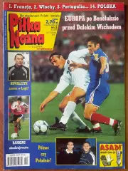 Журнал. Футбол Pilka Nozna N2/2001 Постер Данія,Рух