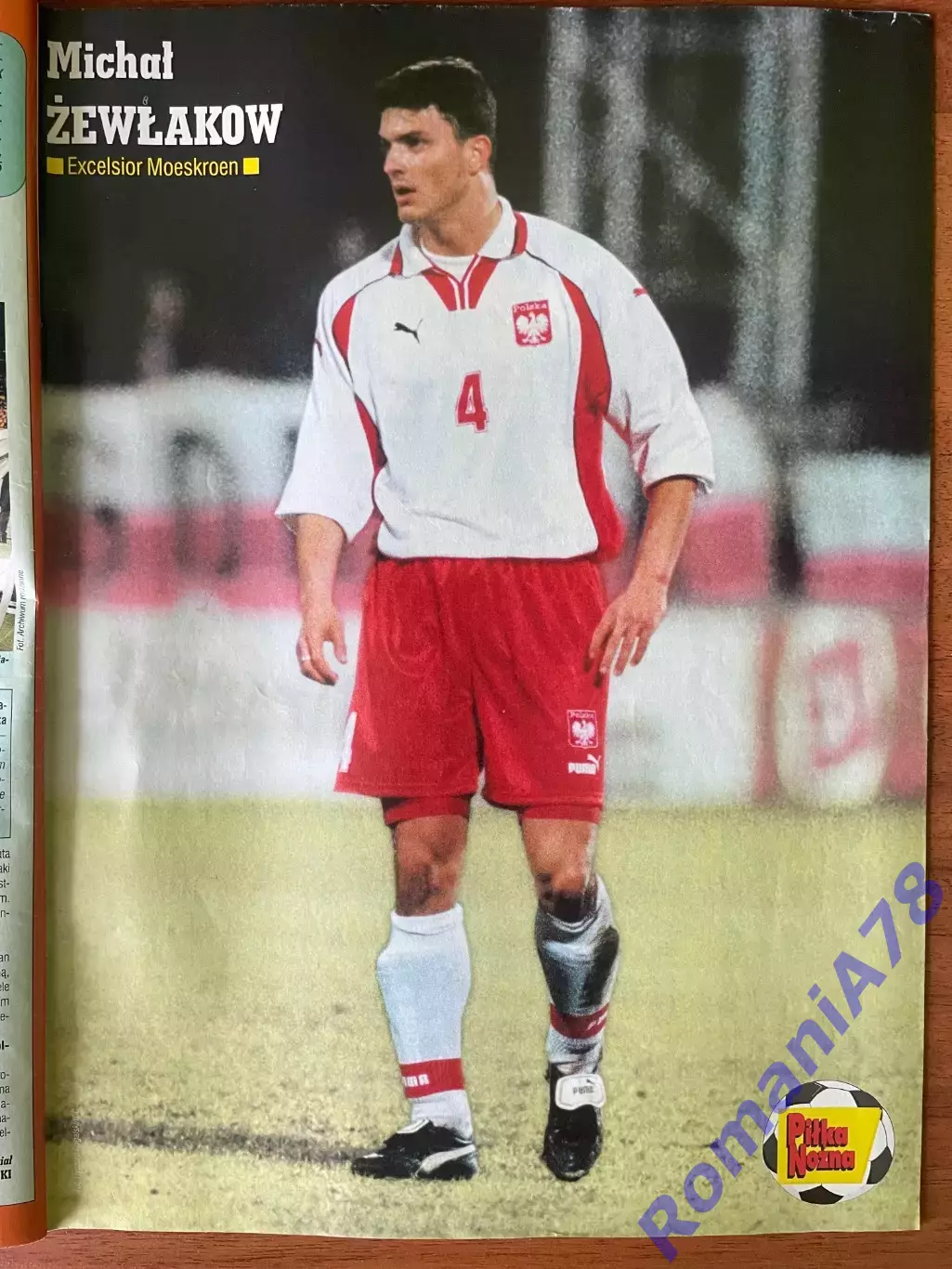 Журнал. Футбол Pilka Nozna N18/ 2000.Постер Парлор,Бюлент. 3