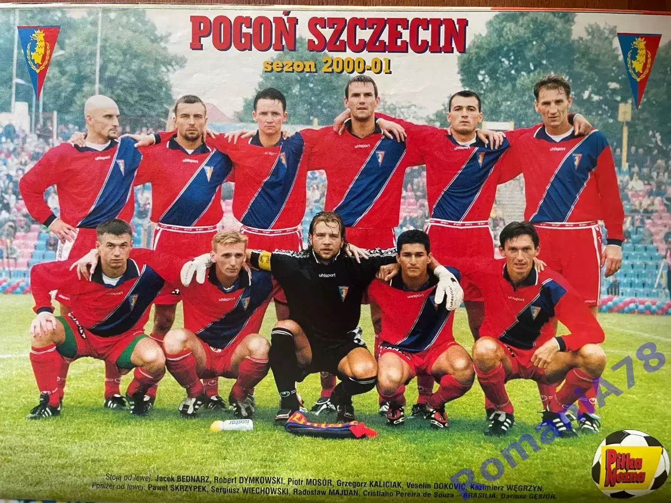 Журнал. Футбол Pilka Nozna N31/ 2000.Постер Норвегія,Погонь 2