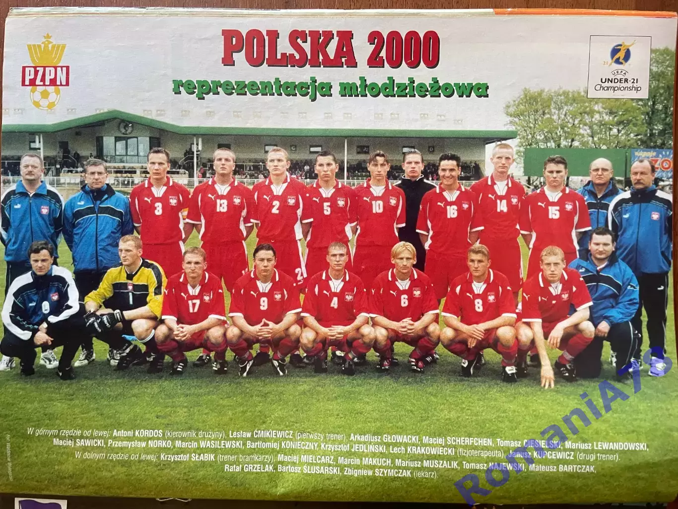 Журнал. Футбол Pilka Nozna N19/ 2000.Постер Герта,Польща. 2