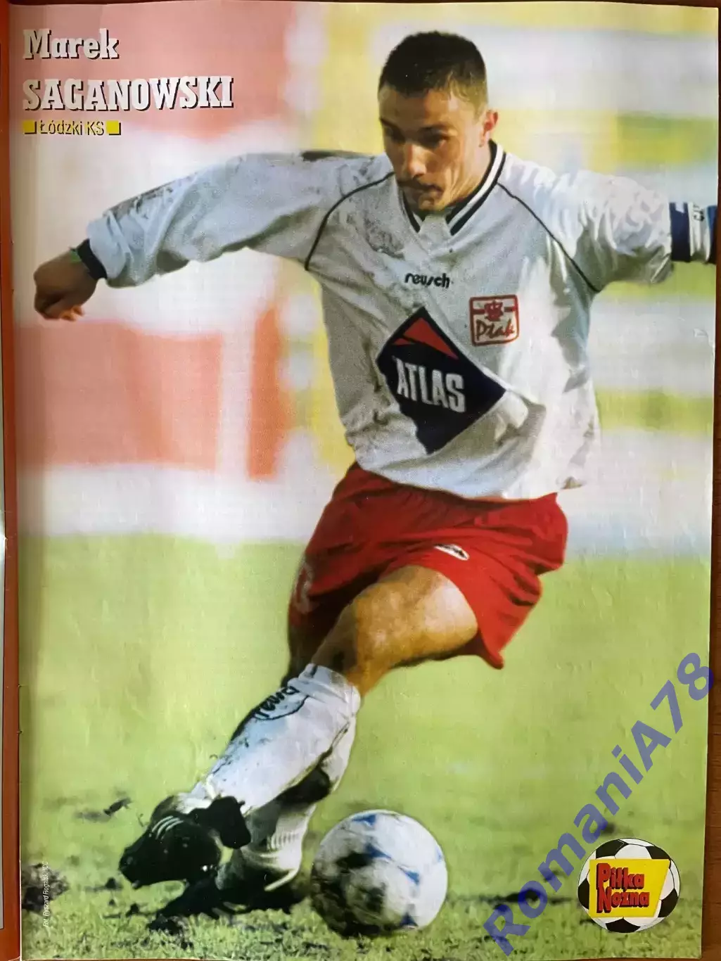 Журнал. Футбол Pilka Nozna N19/ 2000.Постер Герта,Польща. 3