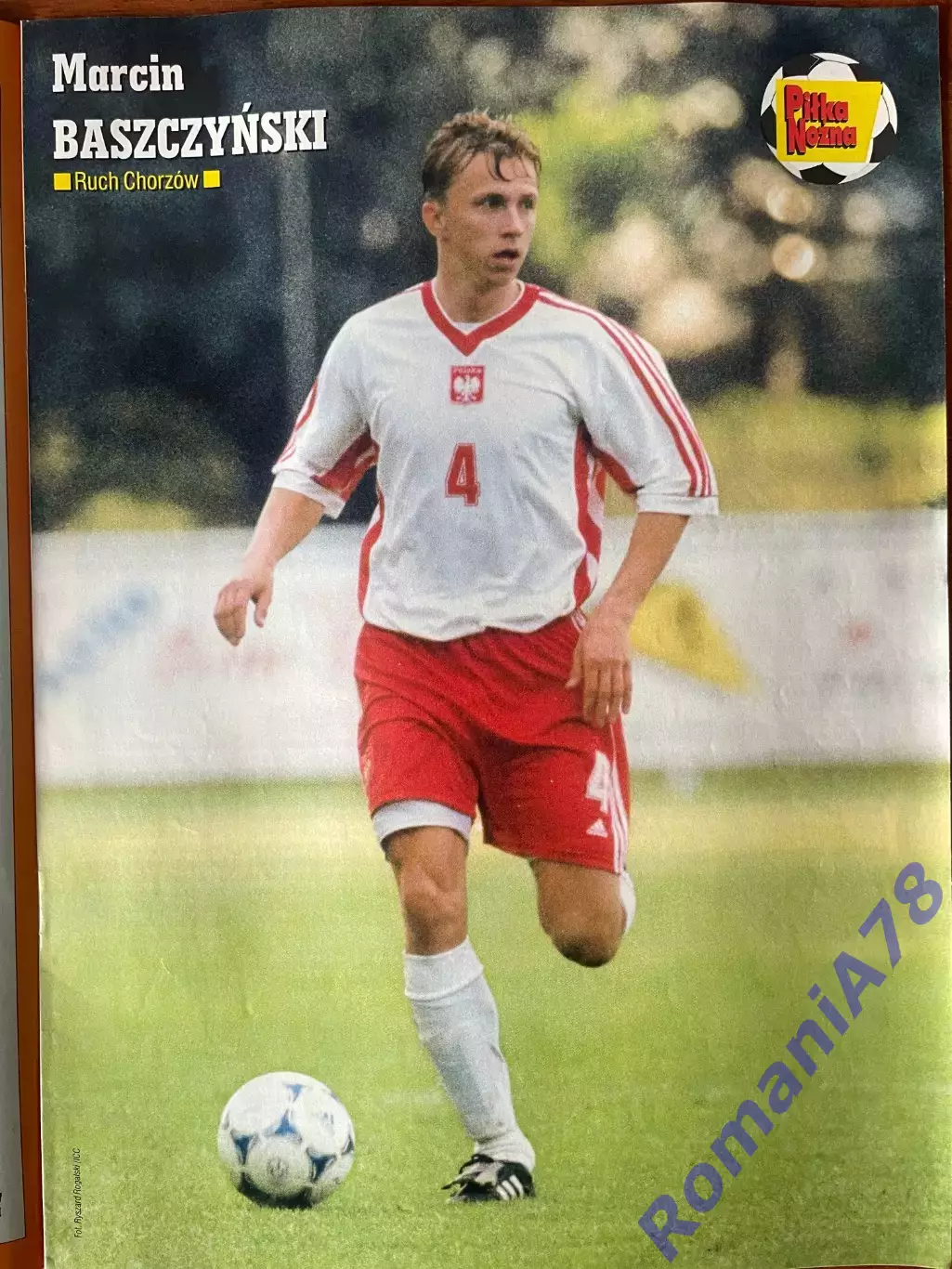 Журнал. Футбол Pilka Nozna N10/ 2000.Постер Франція,Васку Да Гама. 4
