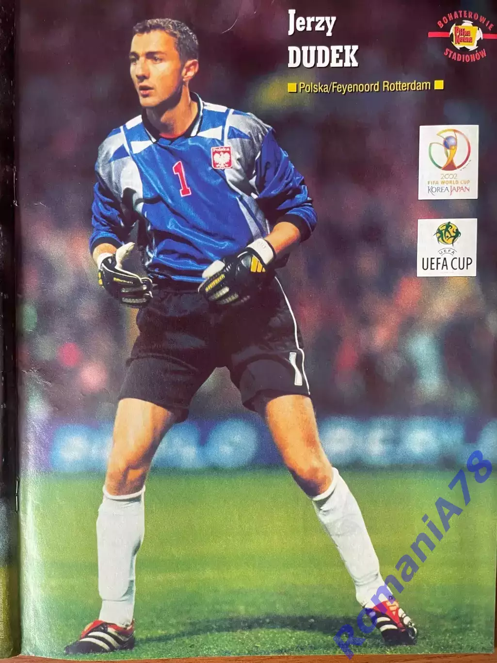 Журнал. Футбол Pilka Nozna N43/ 2000.Постер Валенсія,Діда,Дудек. 3