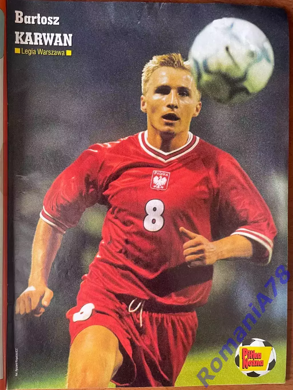 Журнал. Футбол Pilka Nozna N43/ 2000.Постер Валенсія,Діда,Дудек. 4