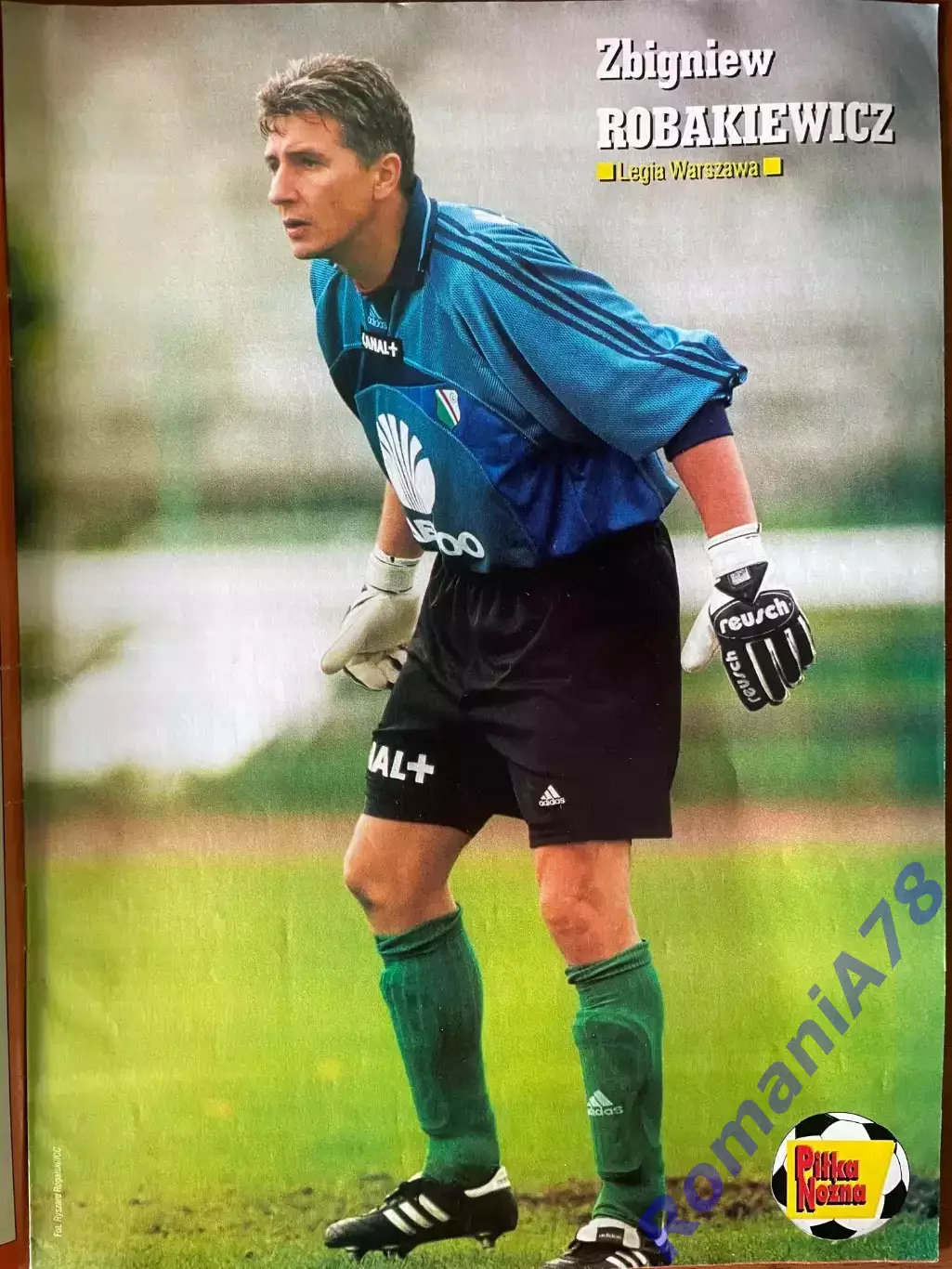 Журнал. Футбол Pilka Nozna N47/ 2000.Постер Герта,Арсенал . 4