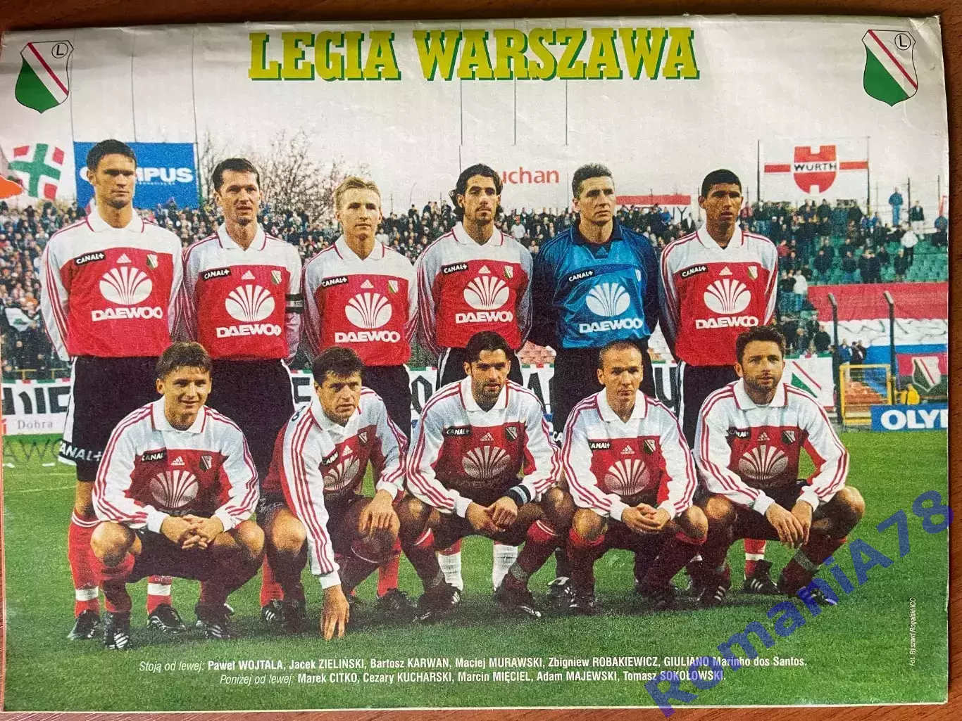 Журнал. Футбол Pilka Nozna N45/ 2000.Порто,Лаціо,Легія. 3