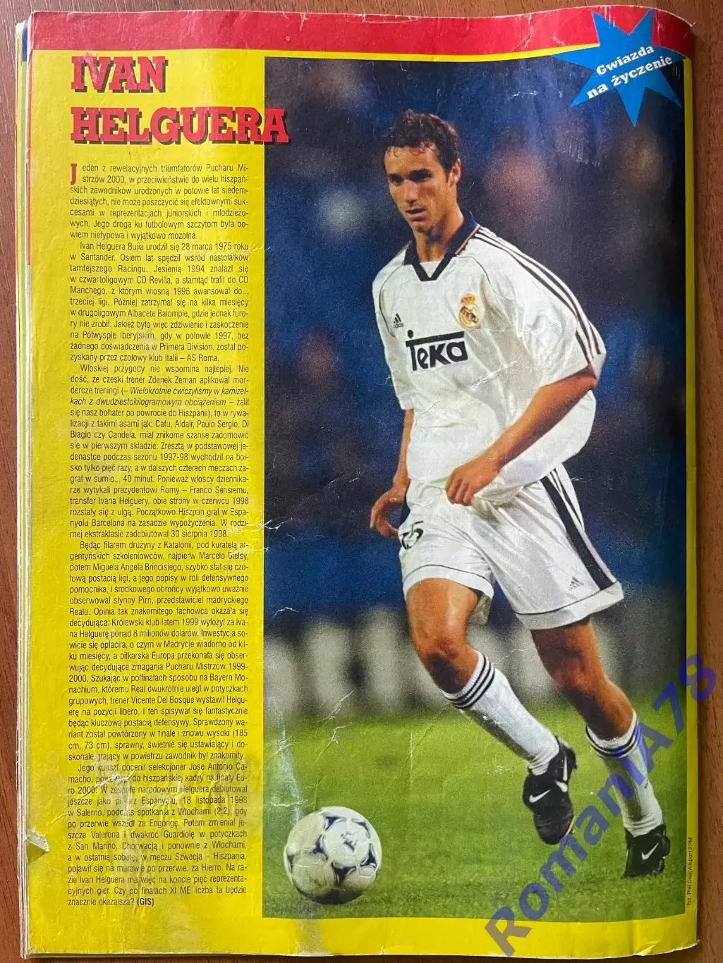 Журнал. Футбол Pilka Nozna N23/ 2000.Постер Апсенал,Німеччина 3