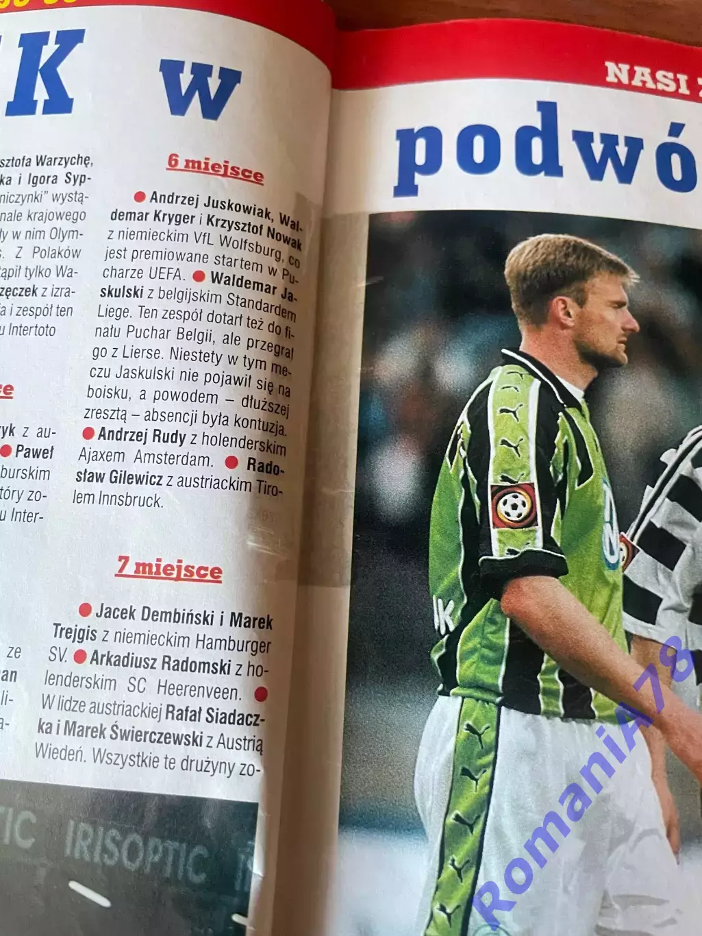 Журнал. Футбол Pilka Nozna N26/1999 Постер Баварія 4