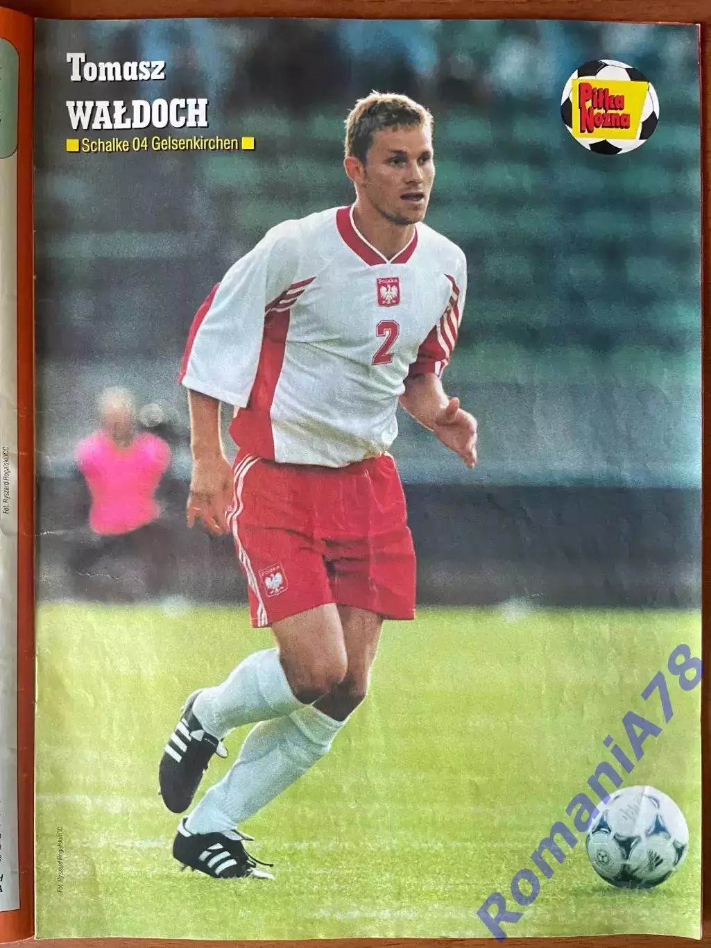 Журнал. ФутболPilka Nozna N34/1999 Постер Металургс,Невілл,Вальдох,Молонго 3