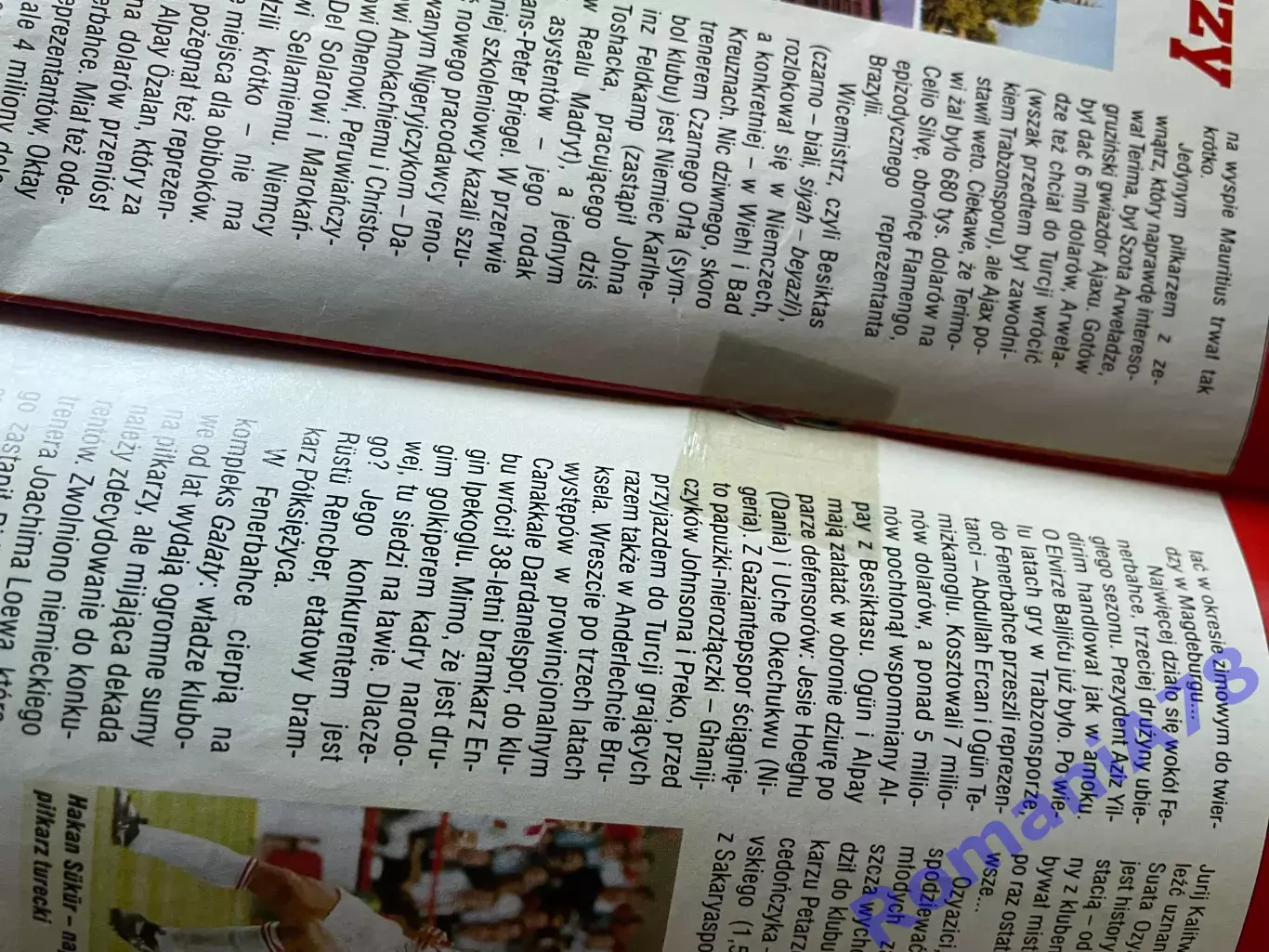 Журнал. ФутболPilka Nozna N34/1999 Постер Металургс,Невілл,Вальдох,Молонго 5