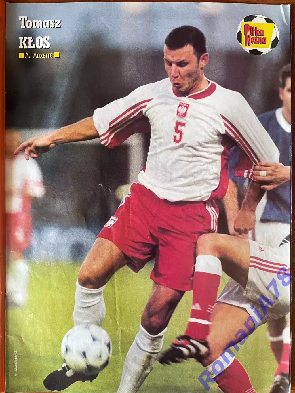 Журнал. Футбол Pilka Nozna N35/1999 Постер Польща 2