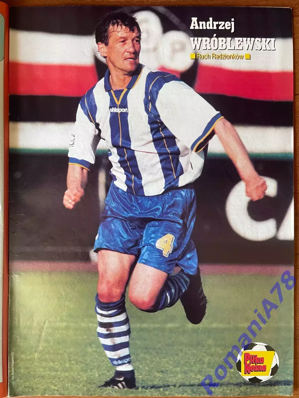 Журнал. Футбол Pilka Nozna N21/1999 Постер Маттеус. 2