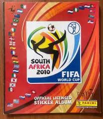 Футбол.Альбом.Чемпіонат Світу 2010.Panini.Порожній альбом.
