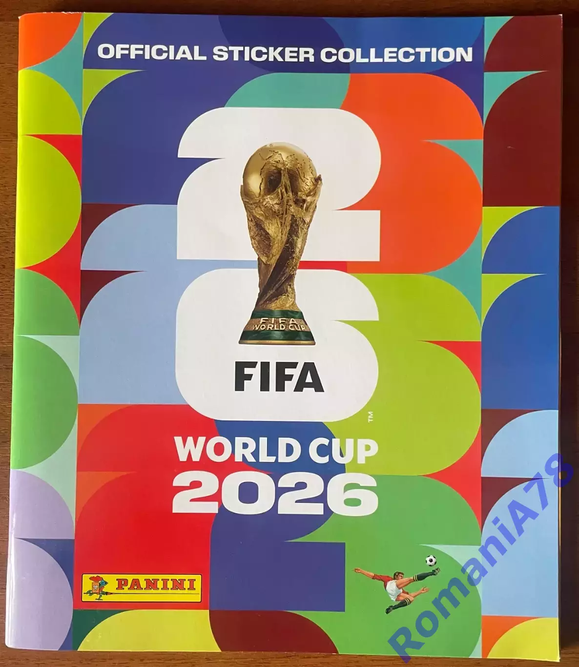 Футбол.Альбом.Чемпіонат Світу 2026 Panini Порожній альбом.